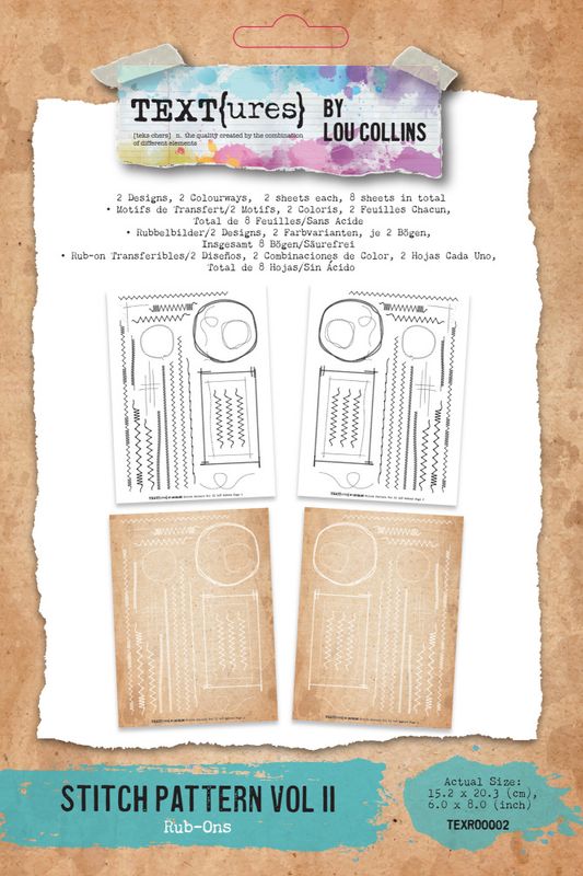 Rub-On Transfer Set Stitch Pattern Vol II by Lou Collins