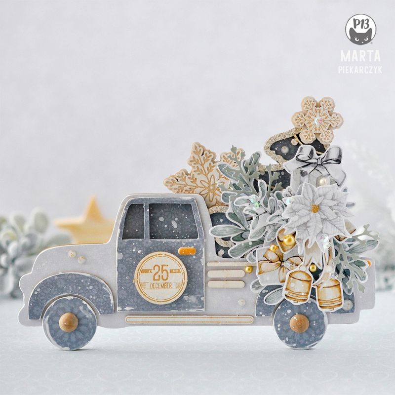 LIGHT CHIPBOARD EMBELLISHMENTS CHRISTMAS CHARM 11