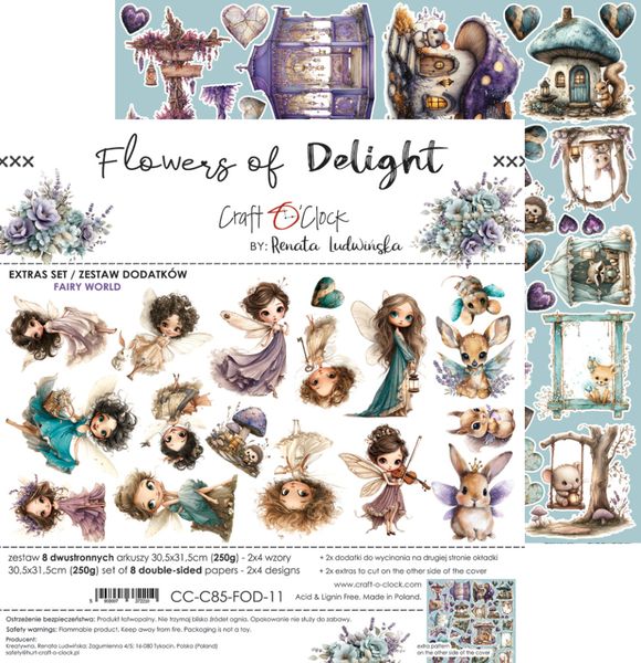 FLOWERS OF DELIGHT - EXTRAS SET - MIX