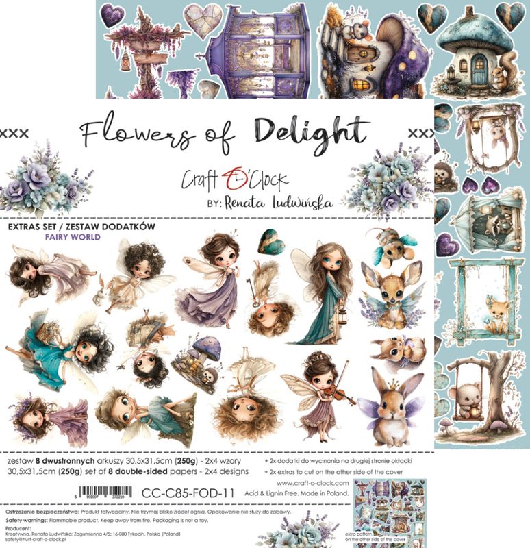 FLOWERS OF DELIGHT - EXTRAS SET - MIX