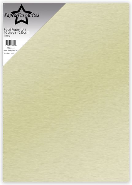 Pearl Paper A4 Ivory 250gsm (10pcs) 