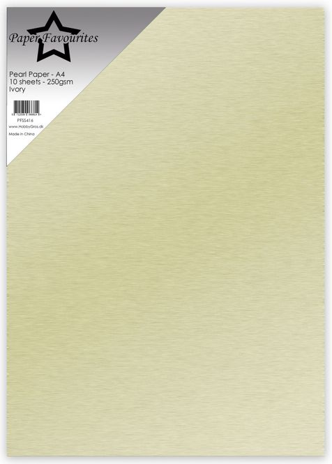 Hovedbilde Pearl Paper A4 Ivory 250gsm ...