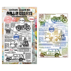 Hovedbilde TP-1343 - A6 STAMP SETS - ...