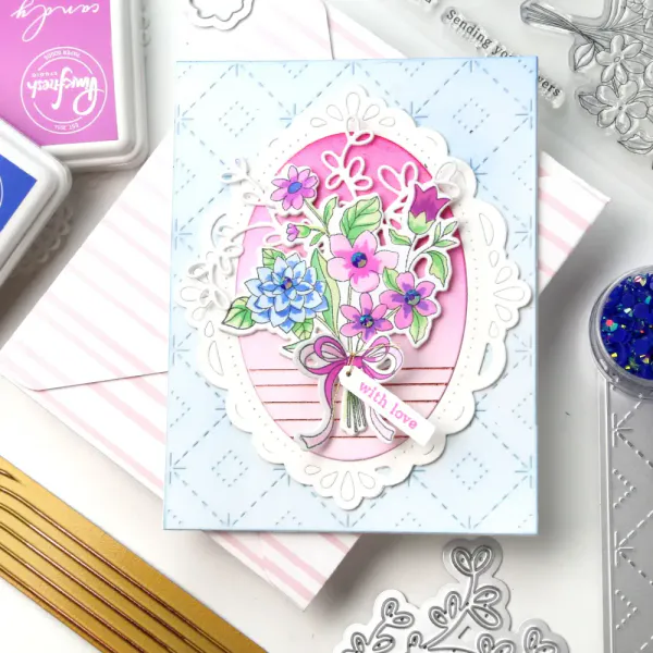 Essentials: Ornate Oval Frame Die
