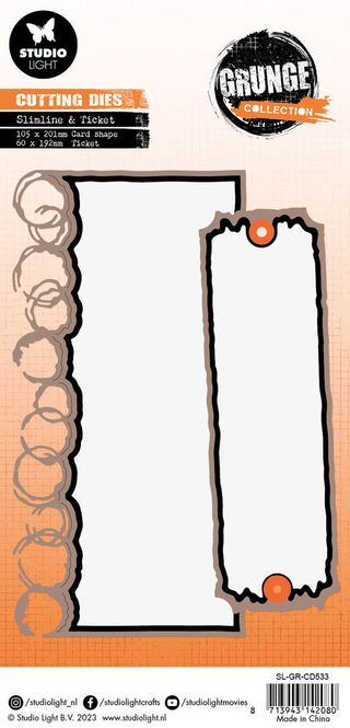 Hovedbilde Slimline + Ticket Grunge Dies