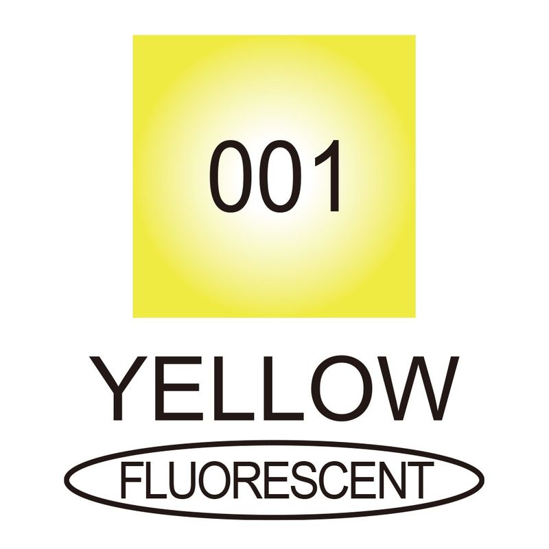 ZIG Clean Color Real Brush 001 Flouriserende yellow