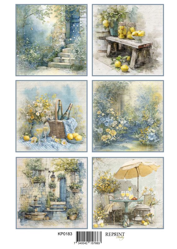 Summer Meadow Tags - A4