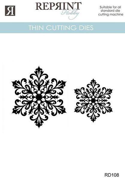 Cozy Christmas Snöflinga 2 pcs