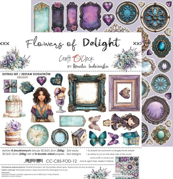 .FLOWERS OF DELIGHT - EXTRAS SET - DELIGHT