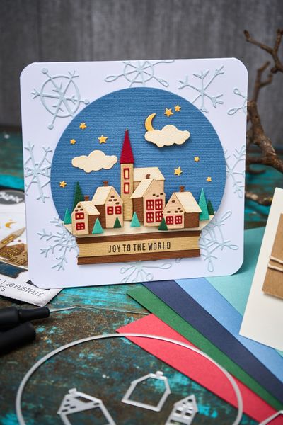 Thinlits Die by Tim Holtz Snowglobe #2 (26pcs)
