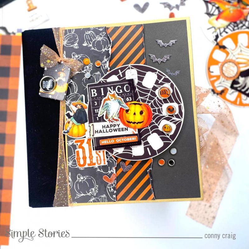 Simple Vintage October 31st - 4x6 elements