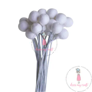Hovedbilde 12 mm Pointed Styrofoam Buds
