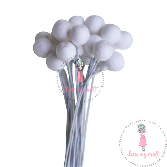 Hovedbilde 12 mm Pointed Styrofoam Buds