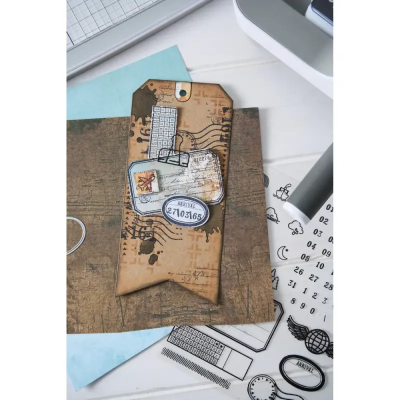 Clear Stamps Set 10pcs & 10pcs Framelits Creative Combos