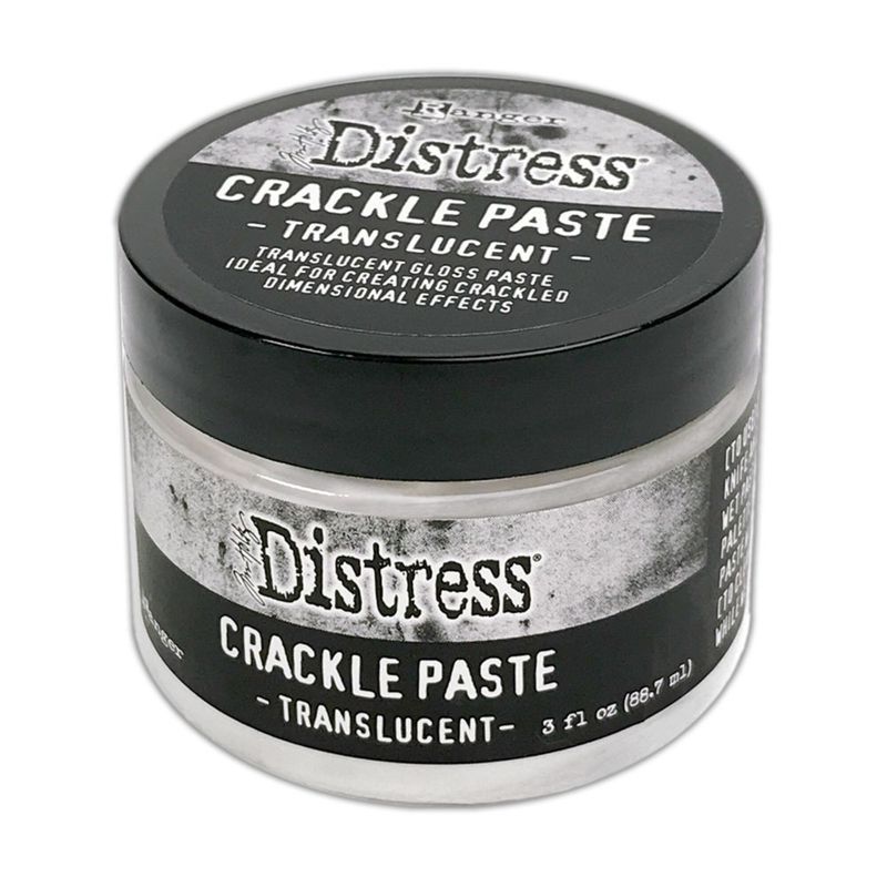 Tim Holtz Distress Crackle Paste - translucent