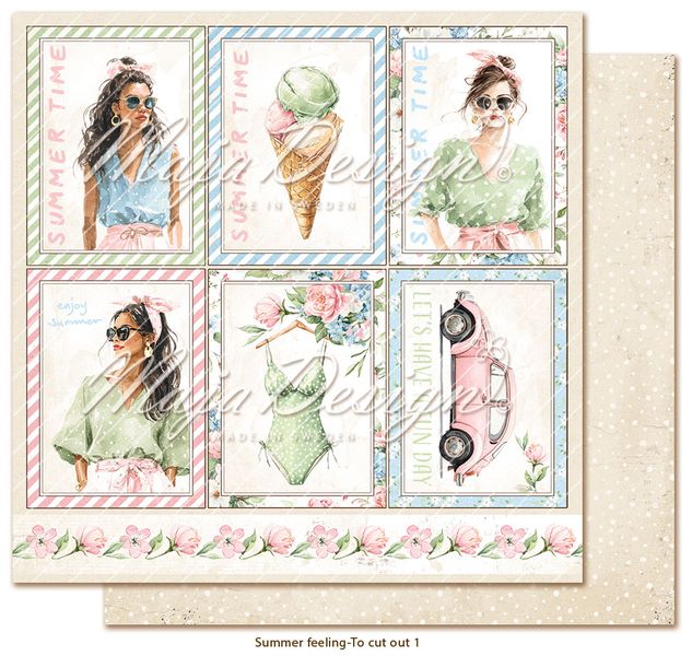 Summer Feeling - 6x6" Paper pack