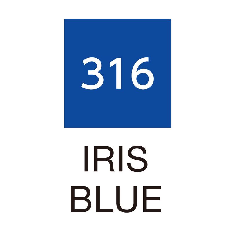 ZIG Clean Color Real Brush 316 Iris Blue