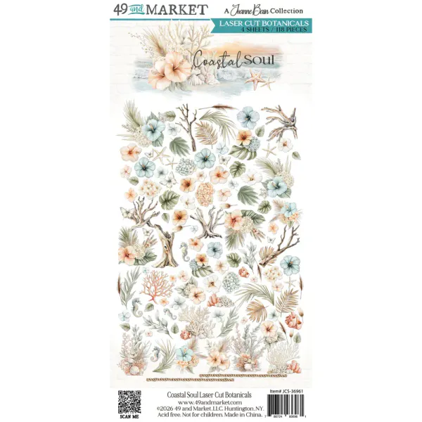 Coastal Soul Laser Cut Botanicals