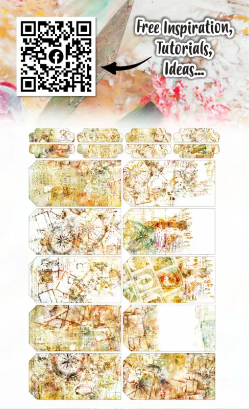 #73 - EPHEMERA DIE-CUTS - GOLDEN TICKETS