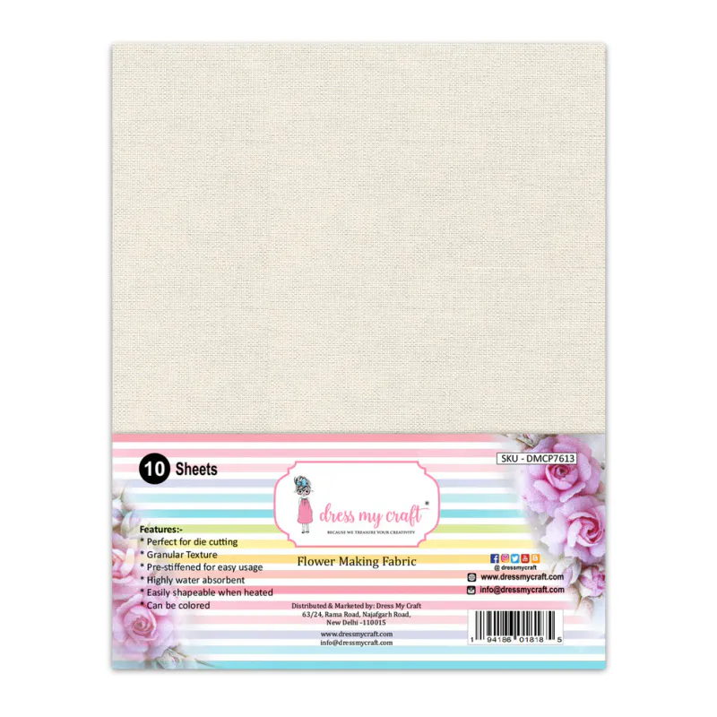 Flower Making Fabric × 10
