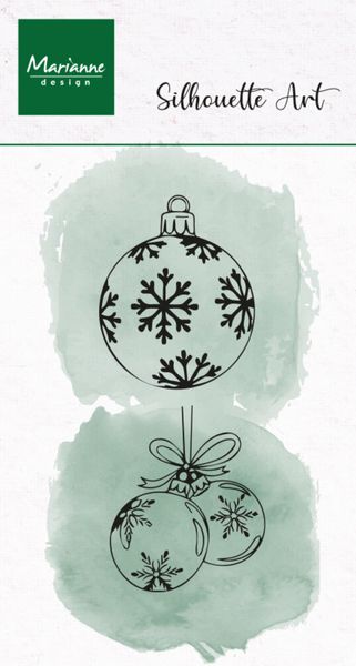 Silhouette Art Ornaments