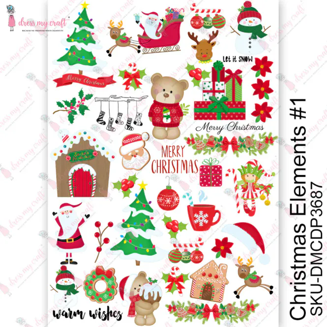Hovedbilde Christmas Elements #1 - ...