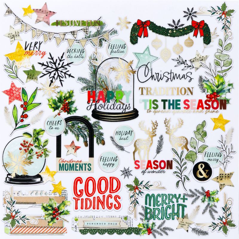  Mistletoe And Memories - Die-Cuts Foiled