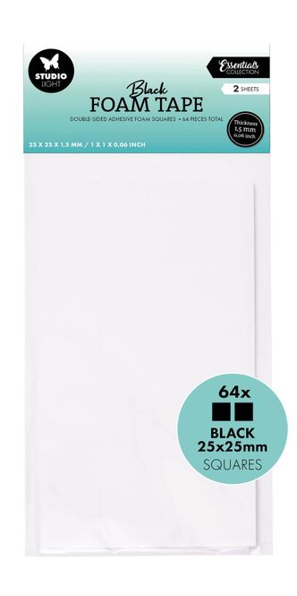 Hovedbilde Foam Tape Doublesided Squares ...