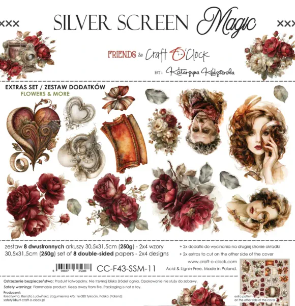 SILVER SCREEN MAGIC - EXTRAS SET - MIX