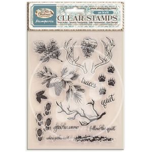 Hovedbilde White Christmas Clear Stamps ...