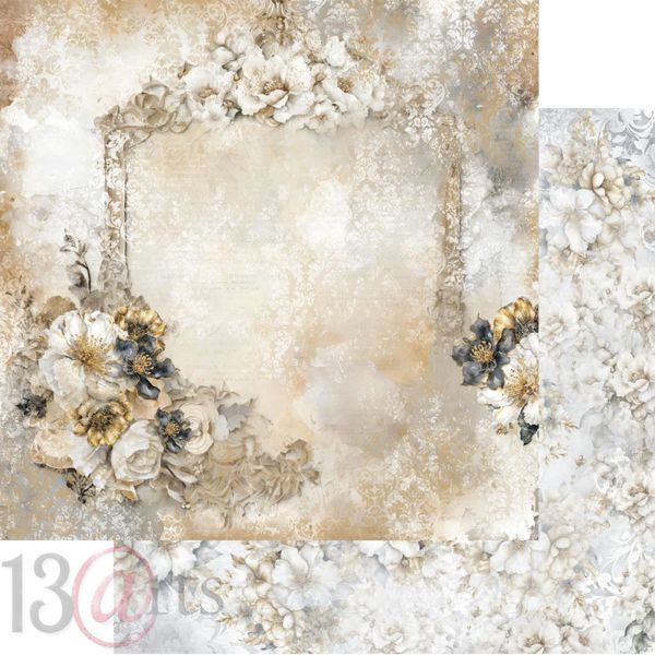 Paper pad BLACK VELVET 12x12" 