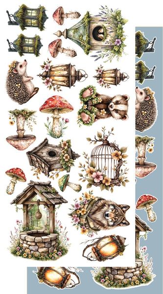 Alchemy of Art Extras to Cut Friends of the forest– 30,5&times;15 cm