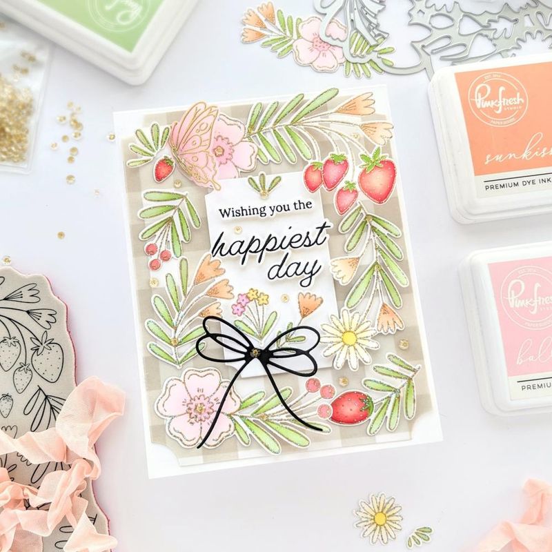 Berries & Blossoms - stempel, dies & stensil