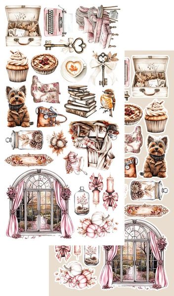 Alchemy of Art Extras to Cut Lovely Autumn - 10X  – 30,5&times;15 cm