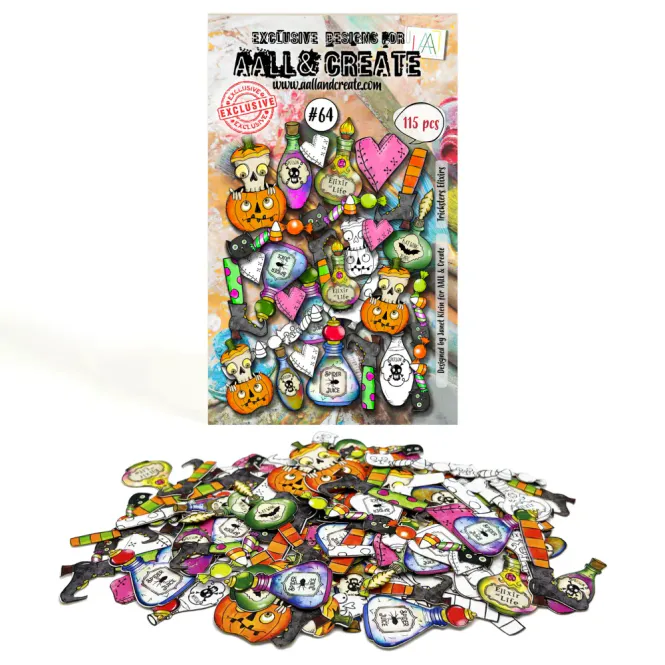 Hovedbilde #64 - A6 EPHEMERA DIE-CUTS - ...