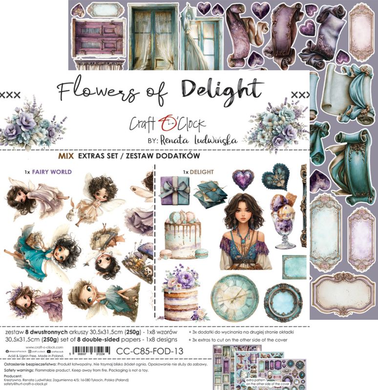 FLOWERS OF DELIGHT - EXTRAS SET - MIX