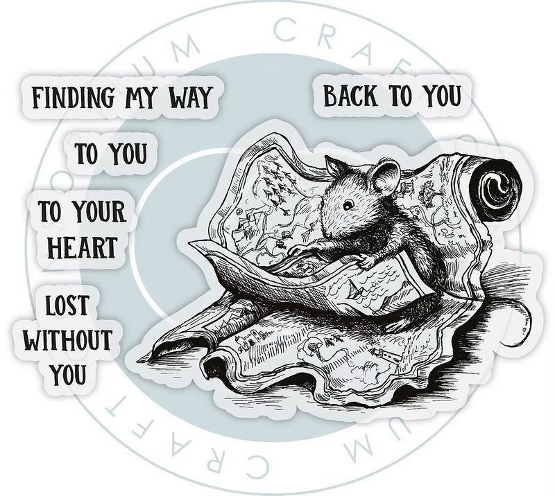 Oliver's Adventures A6 Photopolymer Stamp Set Lost 
