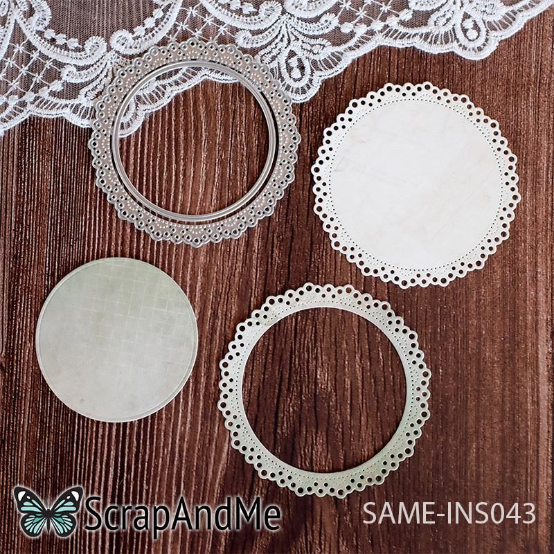 Die Napkin 43 - dia 9,2 cm/7,1 cm cm - SAME-INS043 