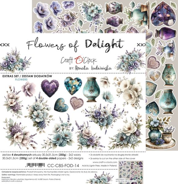 FLOWERS OF DELIGHT - EXTRAS SET - FLOWERS