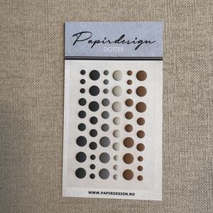 Hovedbilde DOTTER GR&Aring;/SORT, MATTE