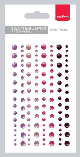 Adhesive halfpearls set 05