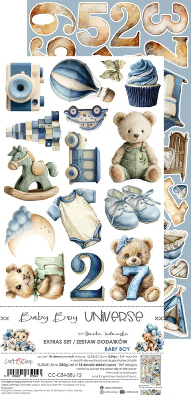 BABY BOY UNIVERSE - EXTRAS SET - BABY BOY