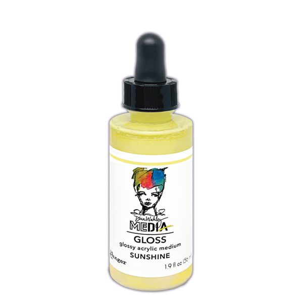Dina Wakley Media Gloss -  SUNSHINE