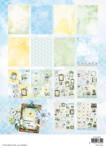 Spring Wings Die-cut Designer Paper Pad 