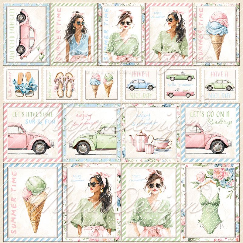 Summer Feeling - To cut out