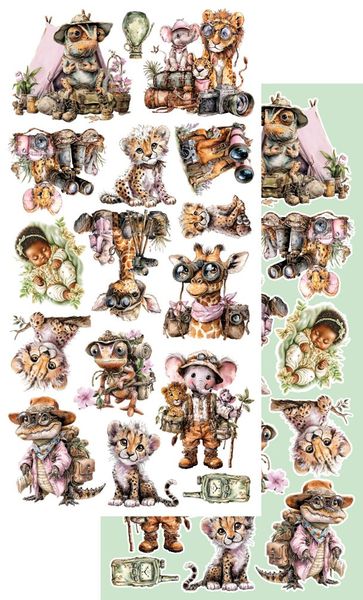Alchemy of Art Extras to Cut Wild Advetures – 30,5&times;15 cm
