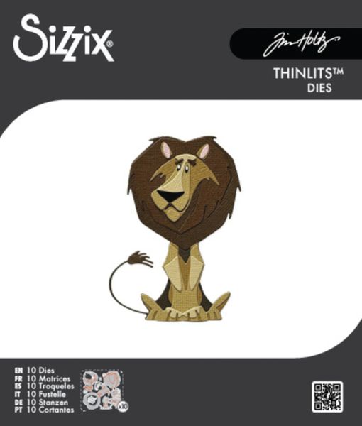 Thinlits Mini Colorize Die Harrison (10pcs) by Tim Holtz