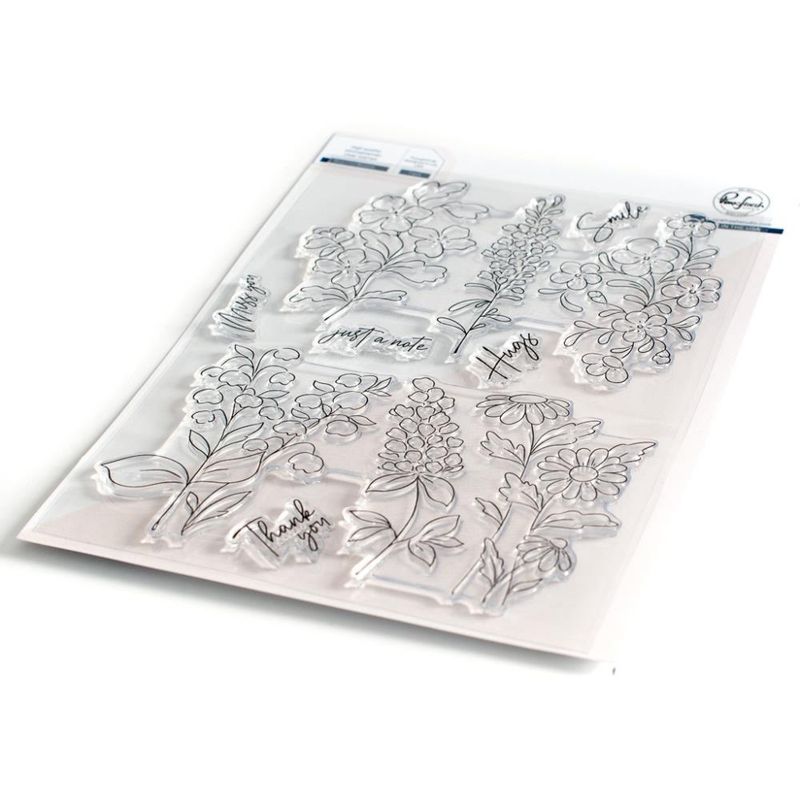 Beautiful Blooms - Clear Stamp Set 6