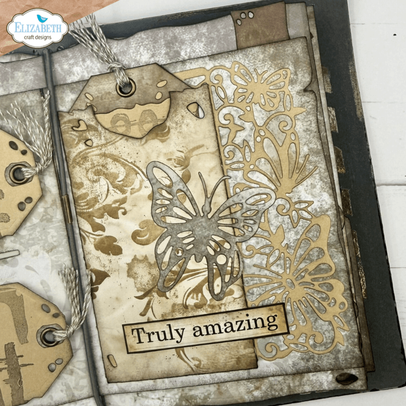 Hello You! Die Split Tag Pocket Page