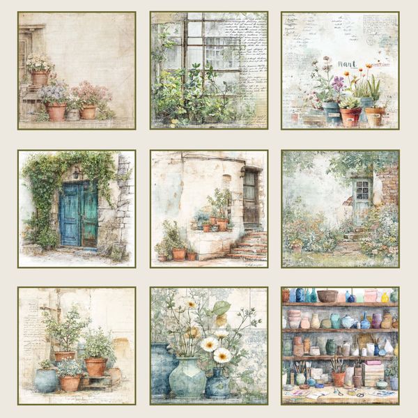 The Pottery Collection - 6x6
